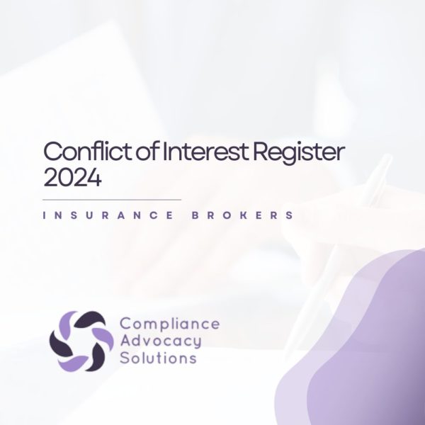 Conflicts of Interest Register